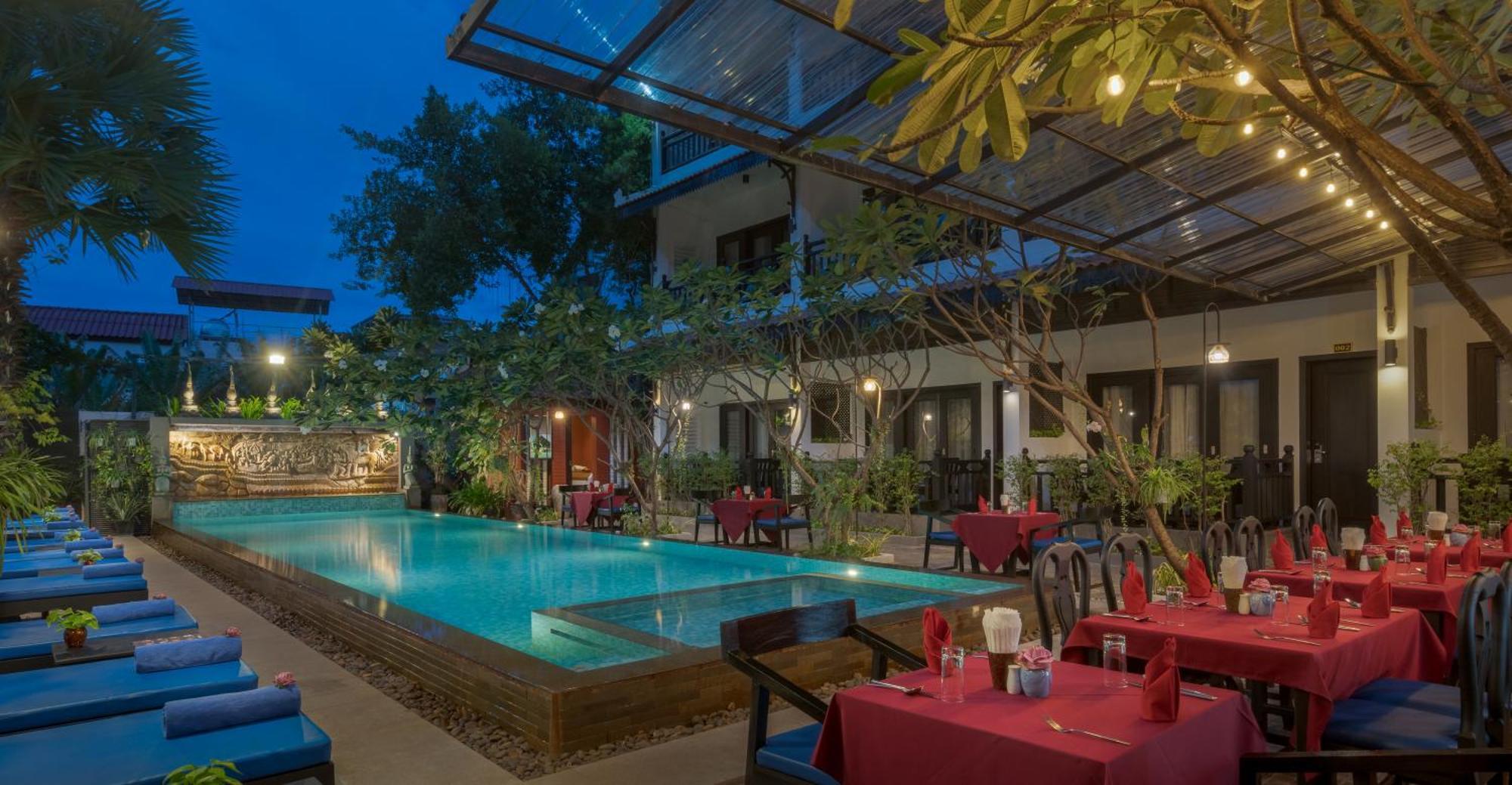 Khmer Mansion Boutique Hotel Siem Reap Exterior photo