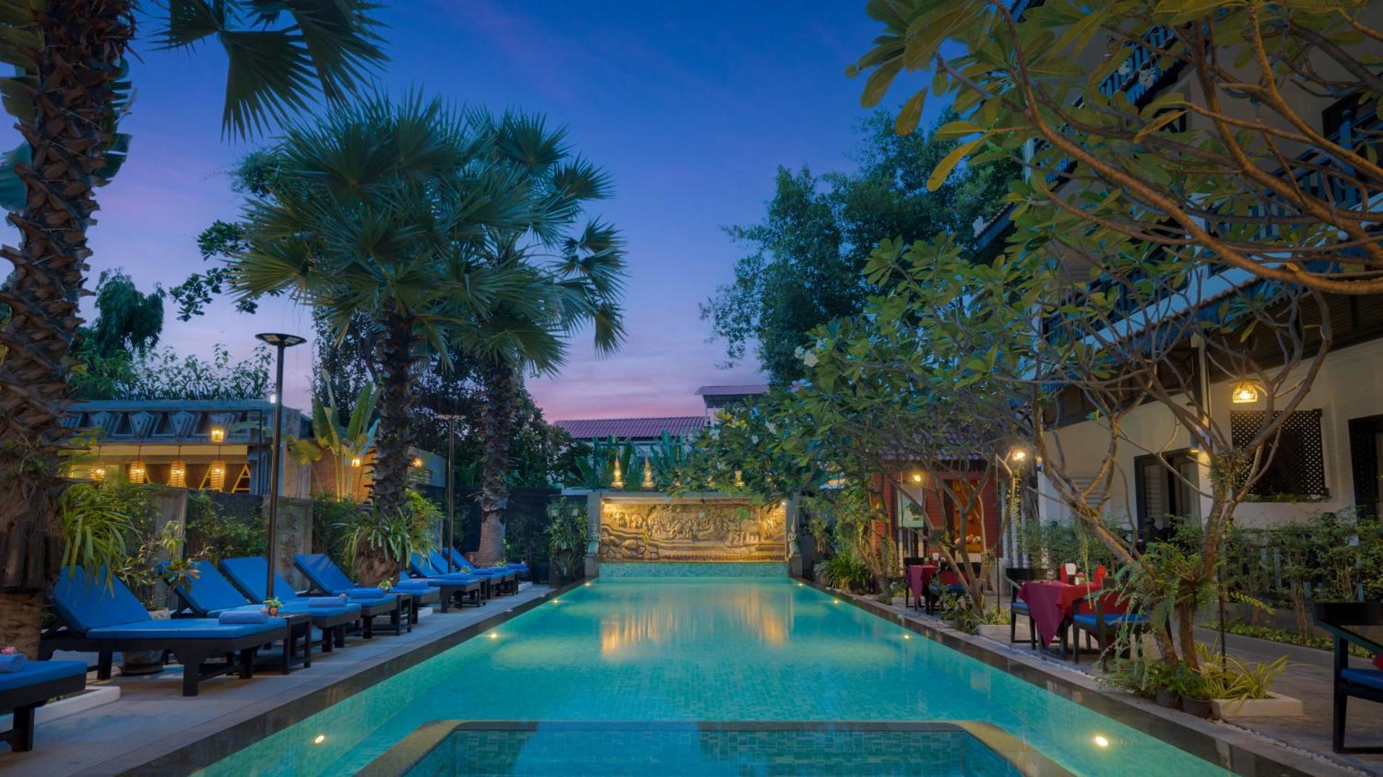 Khmer Mansion Boutique Hotel Siem Reap Exterior photo